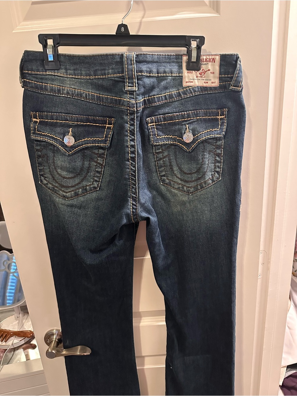 True Religion Women’s Dark Blue Boot Cut Jeans